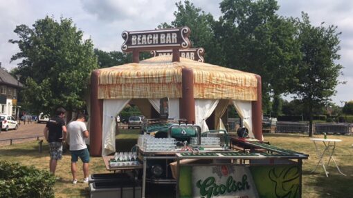 The Beach Bar, opblaasbare feesttent, partytent, thematent huren of kopen bij WE-inflate