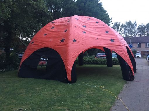 Dome, opblaasbare feesttent, partytent, thema tent huren of kopen bij WE-inflate