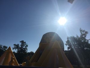 Egypte, springkussen met glijbaan huren bij WE-inflate Enschede 1