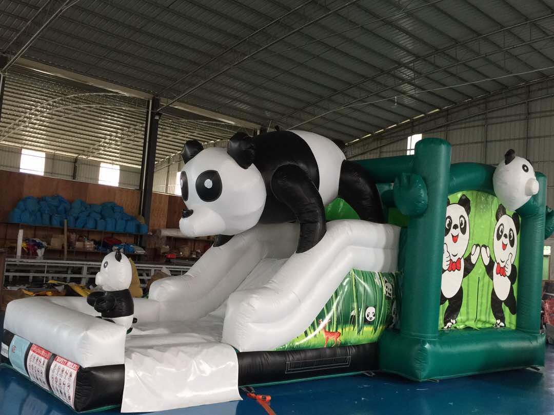 panda, Springkussen Panda huren of kopen bij WE-inflate