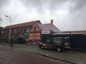 Saloon, opblaasbare party tent, feesttent in Oldenzaal