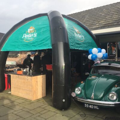 Een Dome, opblaasbare air tight tent, BBQ tent