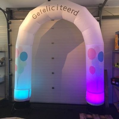 huur de ballonnenboog met led-verlichting bij WE-inflate te Enschede