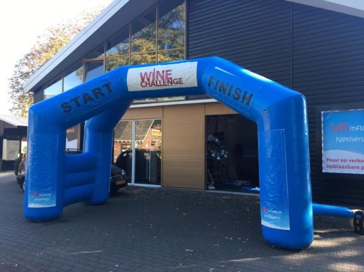 opblaasbare evenementenboog te huur bij WE-inflate te Enschede