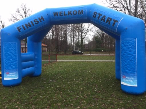 Start en Finish boog bij Voetbalvereniging Sparta gehuurd bij WE-inflate