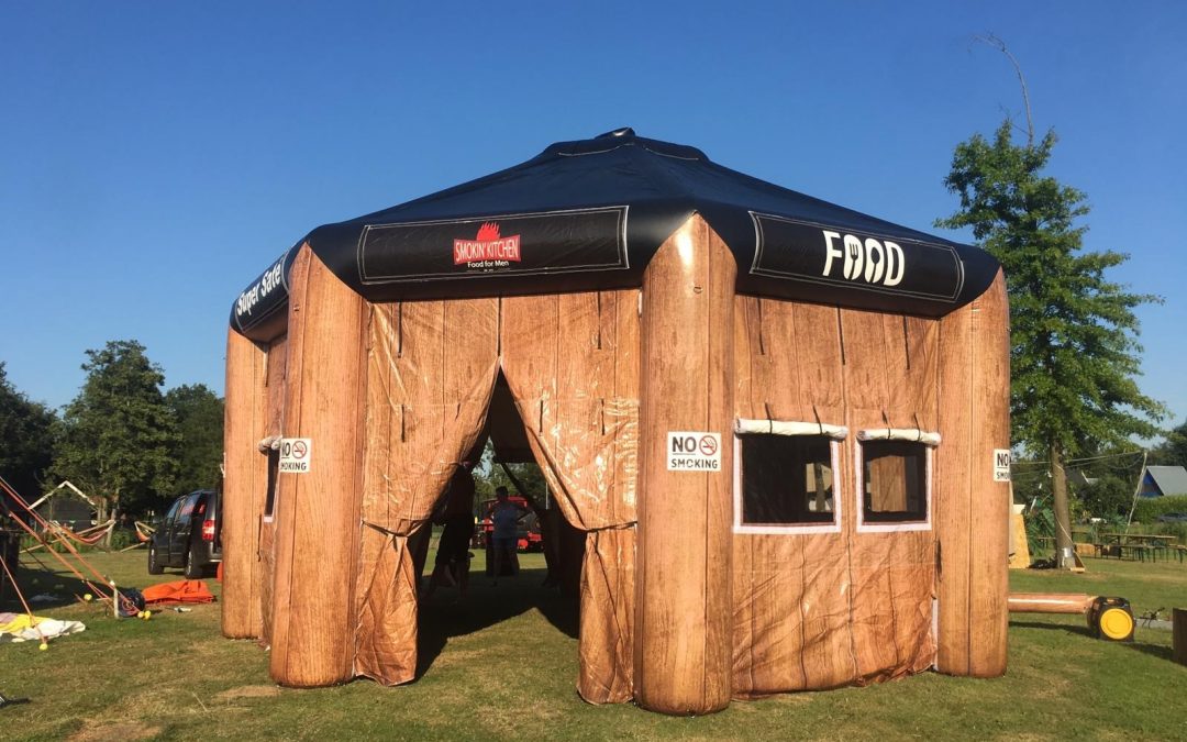 Smoking Kitchen, BBQ tent, voorbeeld van maatwerk