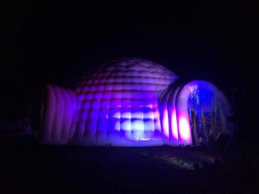 Huur de Iglo bij WE-inflate Enschede, nu met Led verlichting1