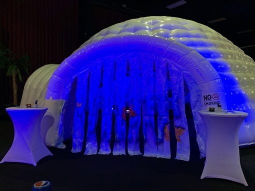 Iglo, feesttent, partytent te huur en te koop bij WE-inflate Enschede 13