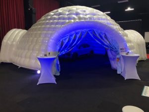 Iglo, feesttent, partytent te huur en te koop bij WE-inflate Enschede 14