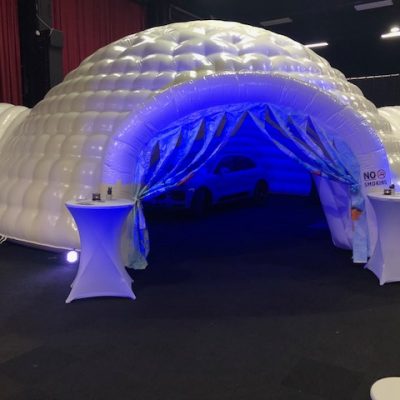 Iglo, feesttent, partytent te huur en te koop bij WE-inflate Enschede 14