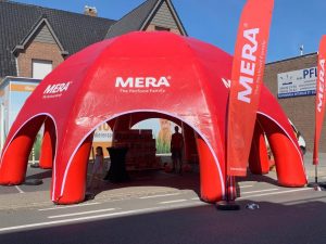 Mera Petfood dome, ontwikkeld en gemaakt door WE-inflate Enschede 4