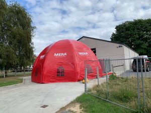 Mera Petfood dome, ontwikkeld en gemaakt door WE-inflate Enschede 5